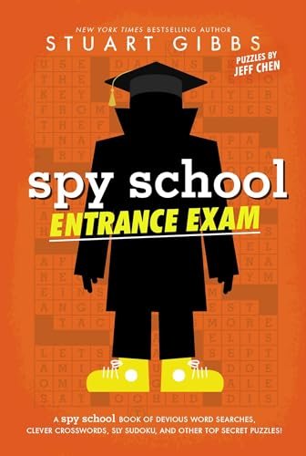 Book cover for "Spy School Entrance Exam" by Stuart Gibbs