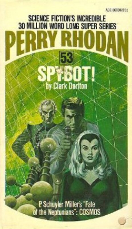 Book cover for "Spybot!" by Kurt Brand