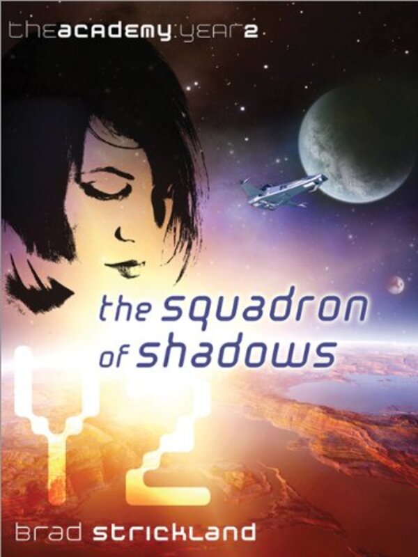 Book cover for "Squadron of Shadows" by Brad Strickland