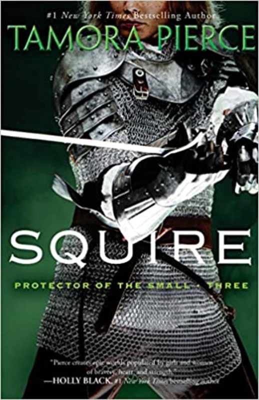 Book cover for "Squire" by Tamora Pierce