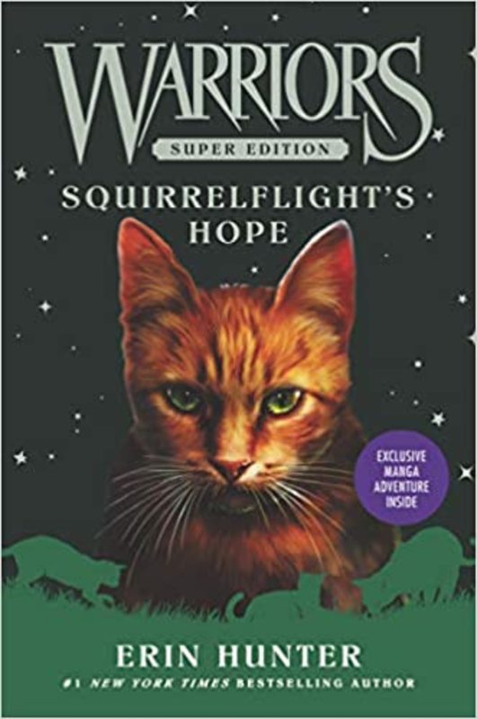 Book cover for "Squirrelflight's Hope" by Erin Hunter