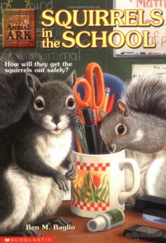 Book cover for "Squirrels in the School" by Lucy Daniels