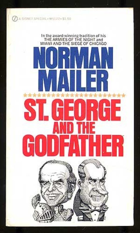Book cover for "St. George and the Godfather" by Norman Mailer