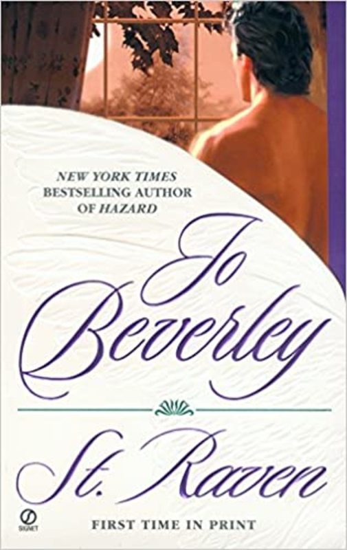 Book cover for "St. Raven" by Jo Beverley