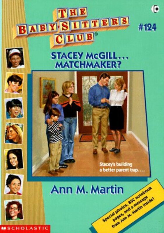 Book cover for "Stacey McGill... Matchmaker?" by Ann M Martin