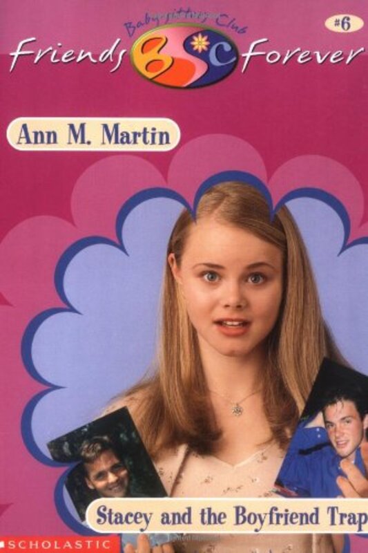 Book cover for "Stacey and the Boyfriend Trap" by Ann M Martin