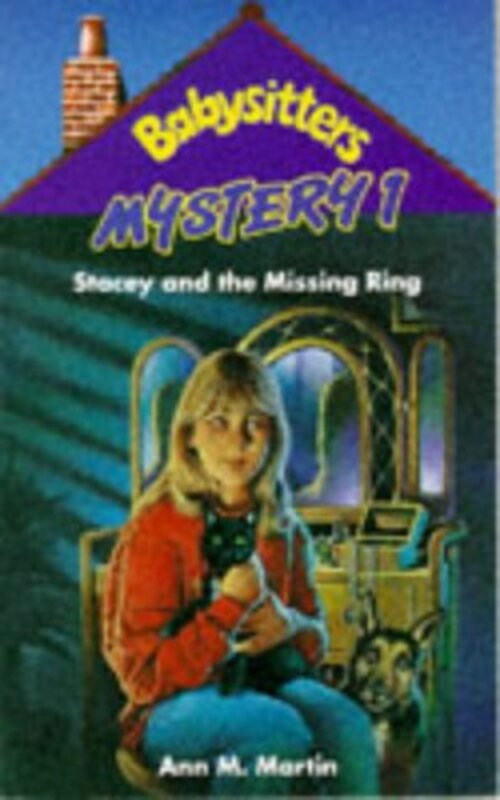 Book cover for "Stacey and the Missing Ring" by Ann M Martin