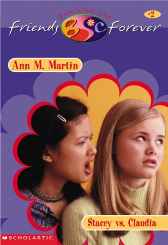 Book cover for "Stacey vs. Claudia" by Ann M Martin