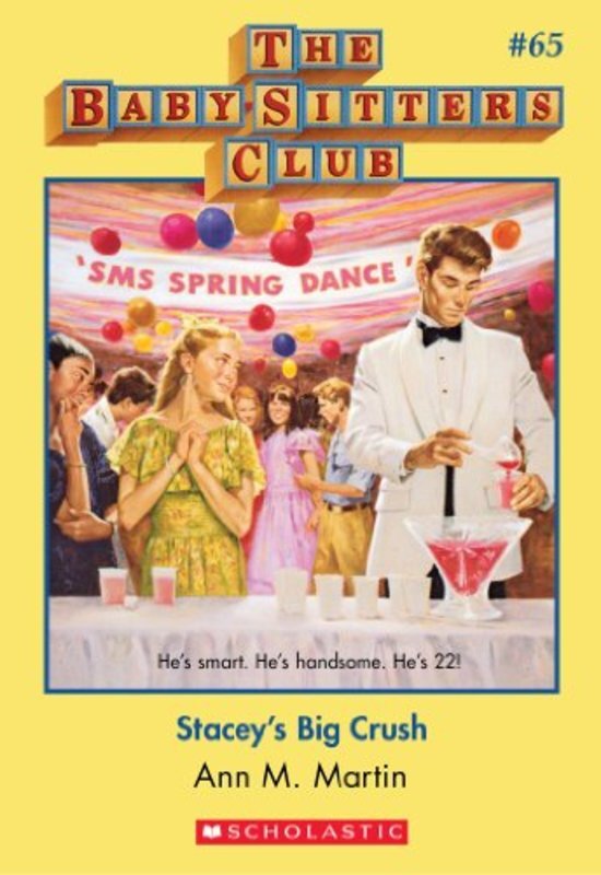 Book cover for "Stacey's Big Crush" by Ann M. Martin