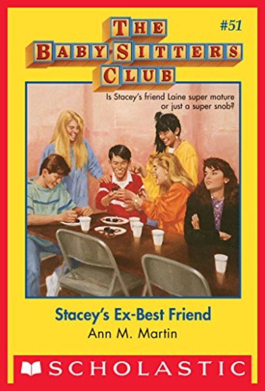 Book cover for "Stacey's Ex-Best Friend" by Ann M. Martin