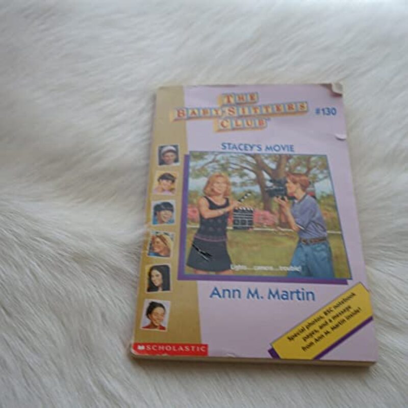 Book cover for "Stacey's Movie" by Ann M Martin