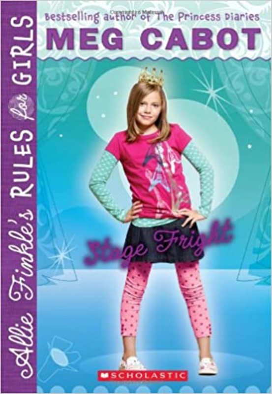 Book cover for "Stage Fright" by Meg Cabot