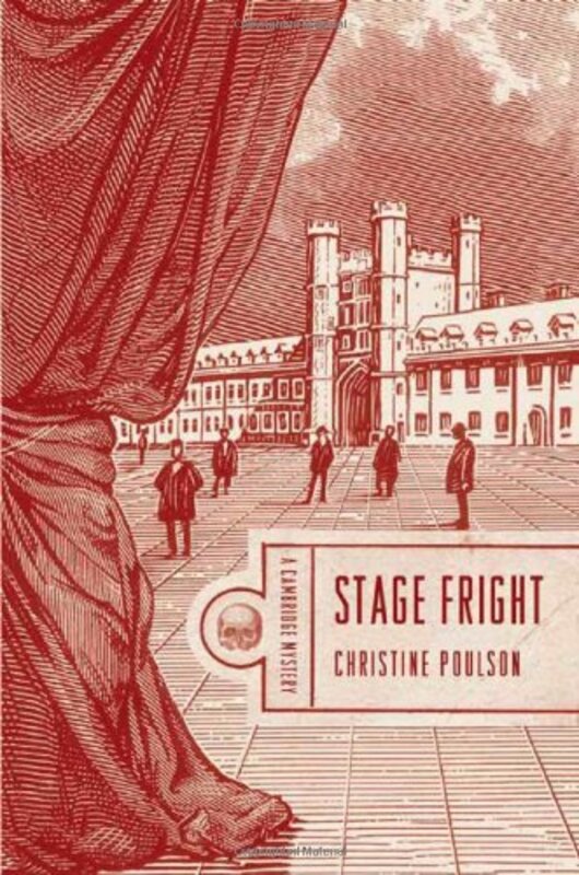 Book cover for "Stage Fright" by Christine Poulson