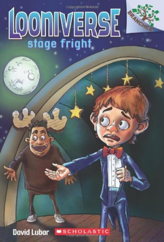 Book cover for "Stage Fright" by David Lubar