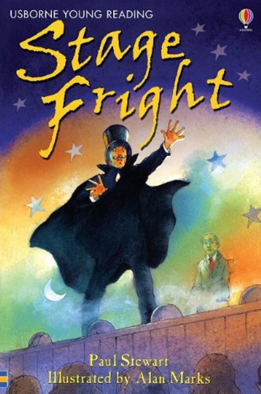Book cover for "Stage Fright" by Paul Stewart