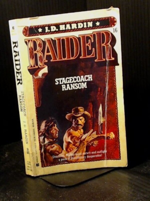 Book cover for "Stagecoach Ransom" by JD Hardin