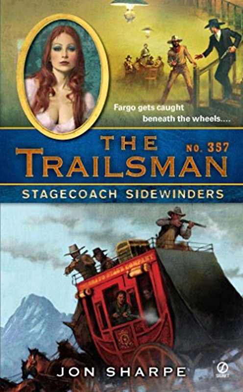 Book cover for "Stagecoach Sidewinders" by Jon Sharpe