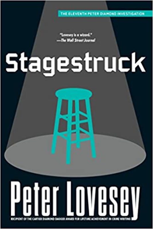 Book cover for "Stagestruck" by Peter Lovesey