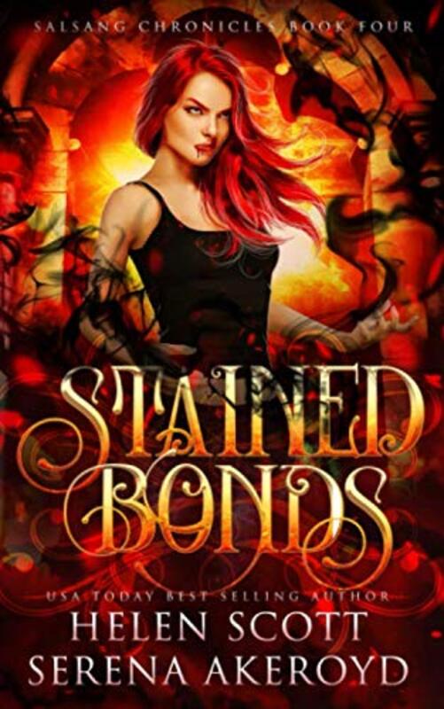 Book cover for "Stained Bonds" by Serena Akeroyd