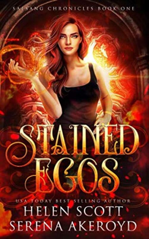 Book cover for "Stained Egos" by Serena Akeroyd