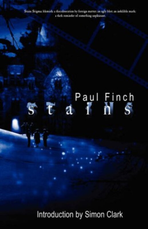 Book cover for "Stains" by Paul Finch