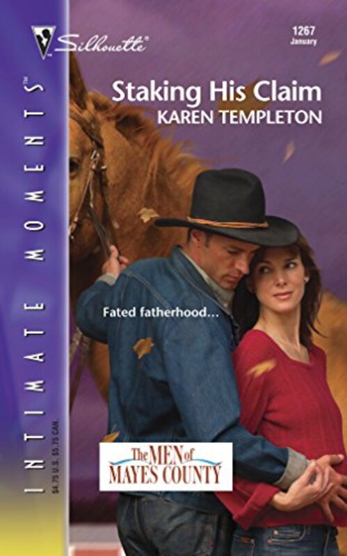 Book cover for "Staking His Claim" by Karen Templeton