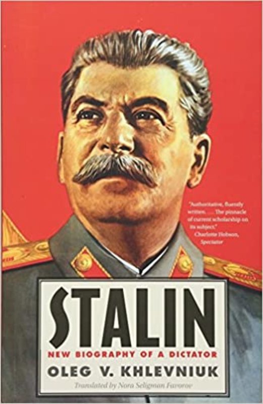 Book cover for "Stalin" by Oleg V. Khlevniuk