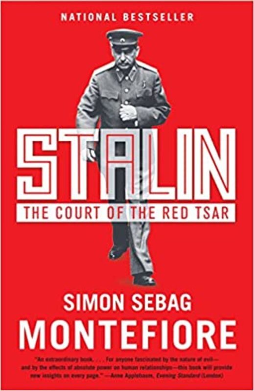 Book cover for "Stalin" by Simon Sebag Montefiore