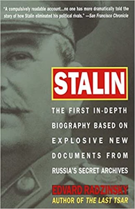 Book cover for "Stalin" by Edvard Radzinsky