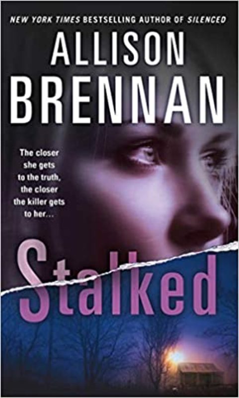 Book cover for "Stalked" by Allison Brennan