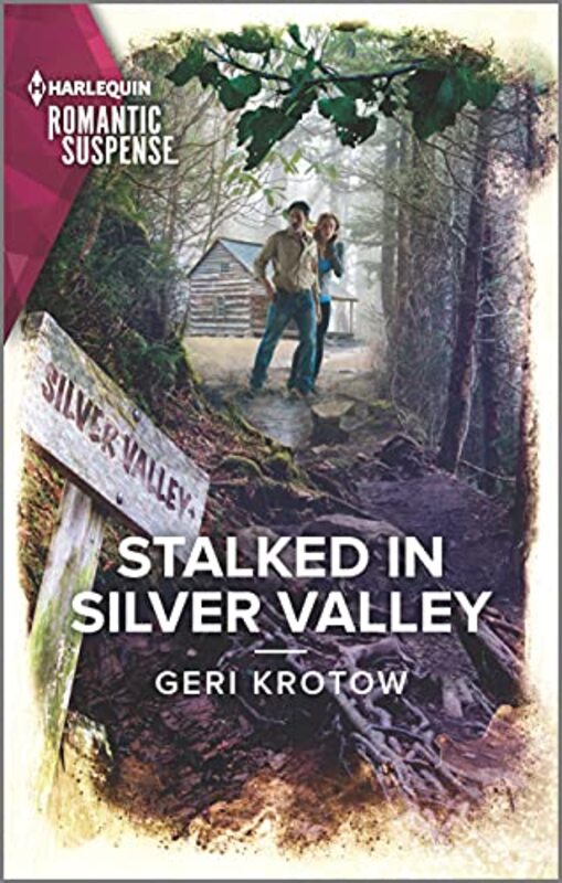 Book cover for "Stalked in Silver Valley" by Geri Krotow