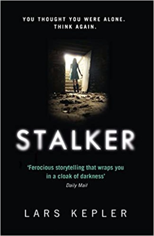 Book cover for "Stalker" by Lars Kepler