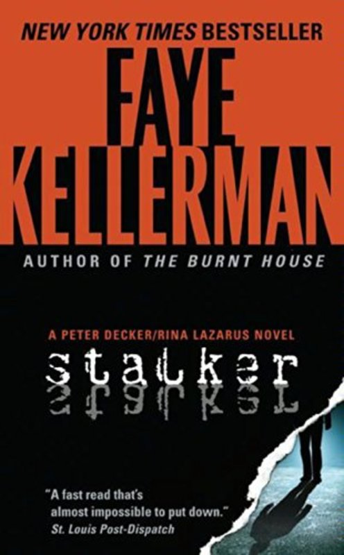 Book cover for "Stalker" by Faye Kellerman
