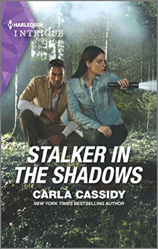 Book cover for "Stalker in the Shadows" by Carla Cassidy