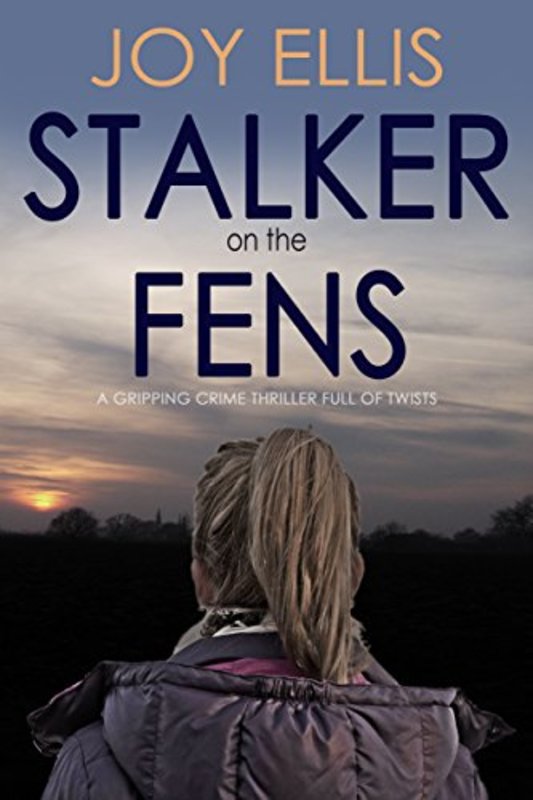 Book cover for "Stalker on the Fens" by Joy Ellis