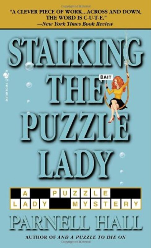 Book cover for "Stalking the Puzzle Lady" by Parnell Hall