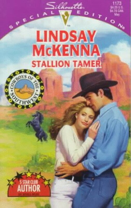 Book cover for "Stallion Tamer" by Lindsay McKenna