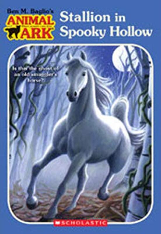 Book cover for "Stallion in Spooky Hollow" by Ben M Baglio