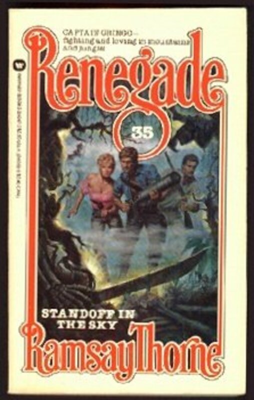 Book cover for "Standoff In The Sky" by Lou Cameron