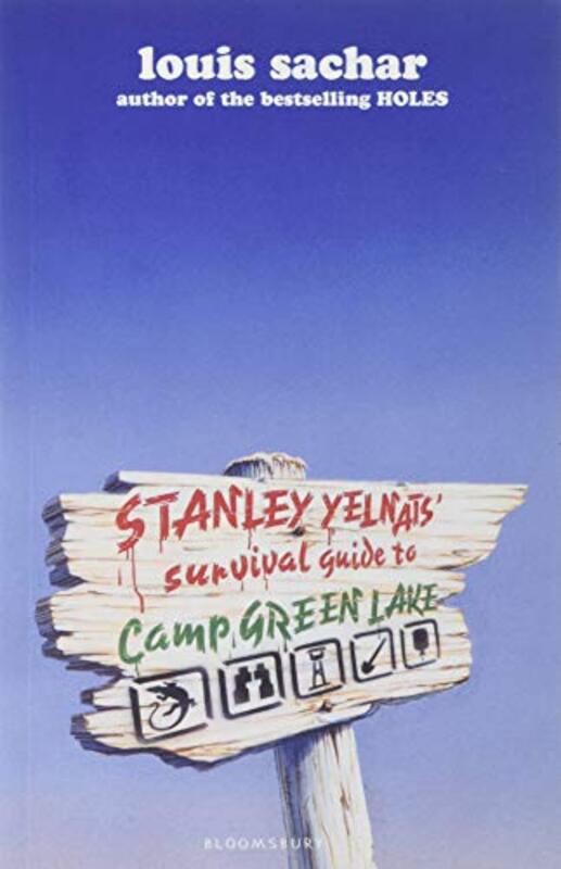 Book cover for "Stanley Yelnats' Survival Guide to Camp Green Lake" by Louis Sachar