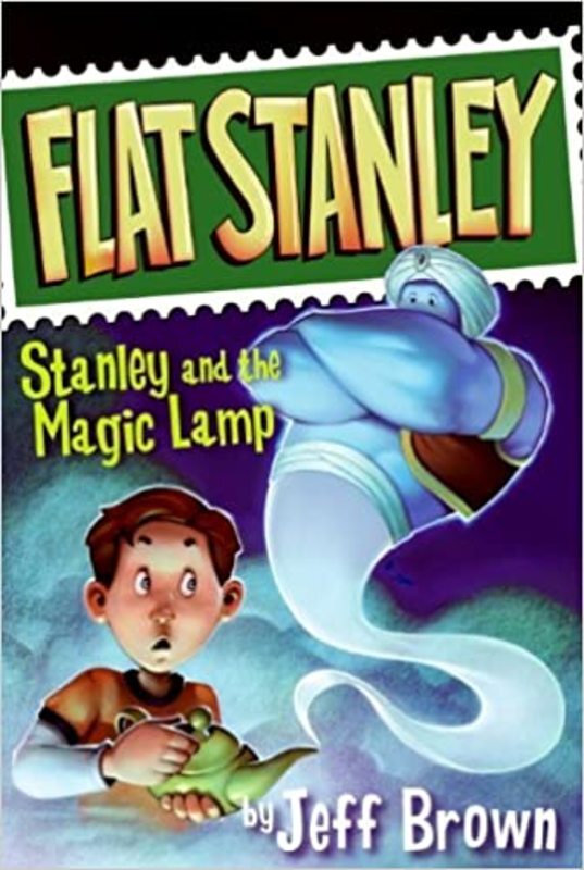 Book cover for "Stanley and the Magic Lamp" by Jeff Brown