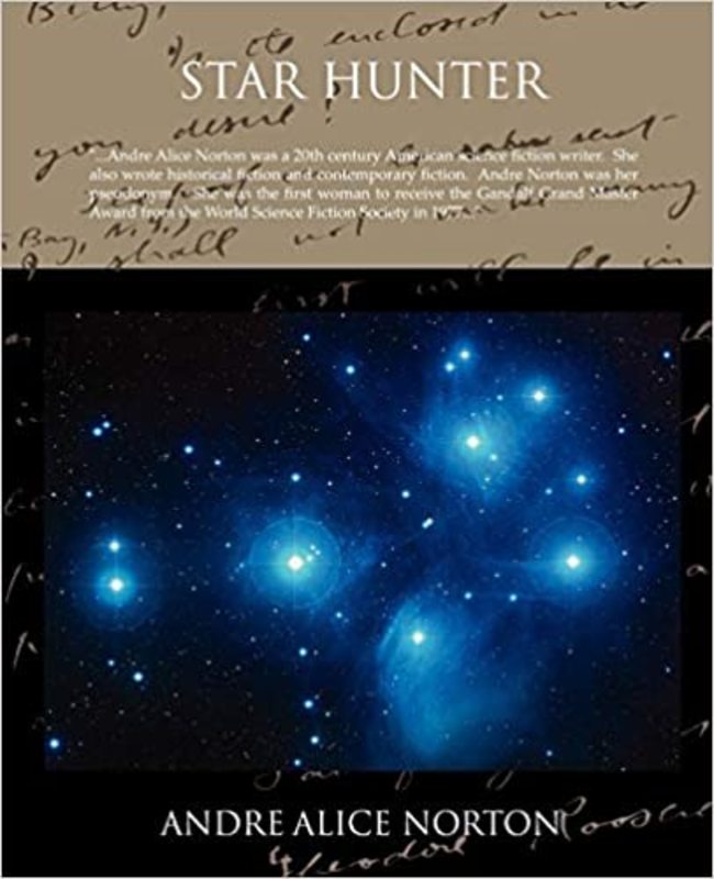Book cover for "Star Hunter" by Andre Norton