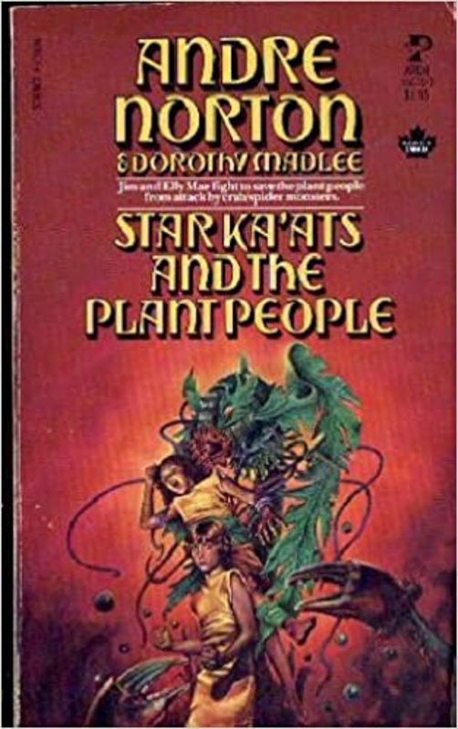 Book cover for "Star Ka'ats and the Plant People" by Andre Norton