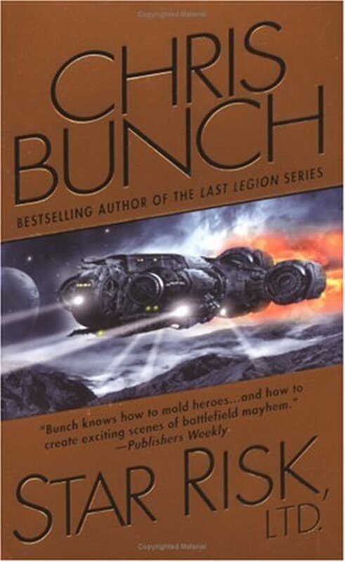 Book cover for "Star Risk Ltd." by Chris Bunch