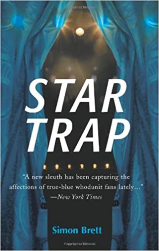 Book cover for "Star Trap" by Simon Brett