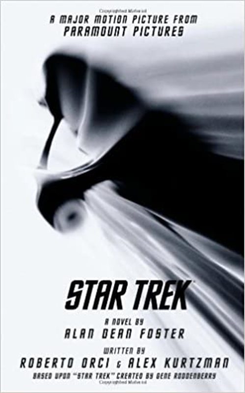 Book cover for "Star Trek" by Alan Dean Foster