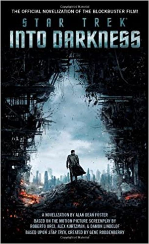 Book cover for "Star Trek Into Darkness" by Alan Dean Foster