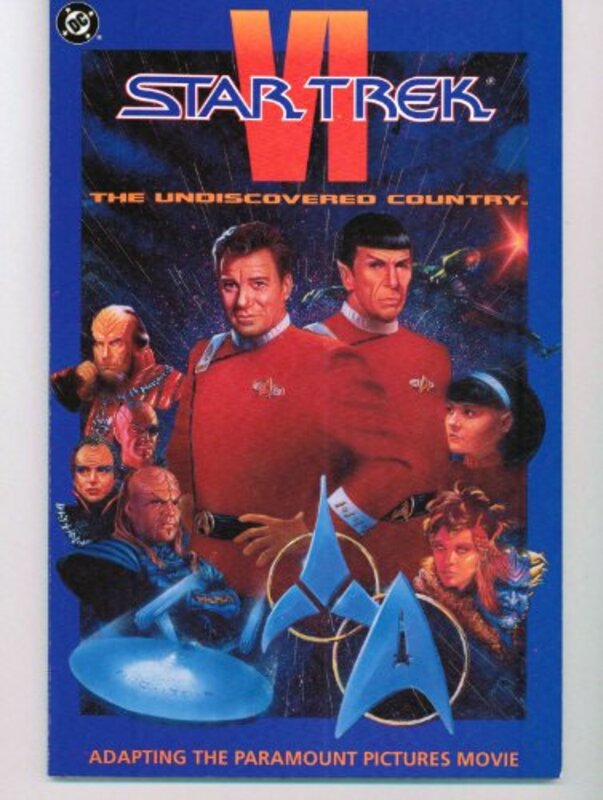 Book cover for "Star Trek VI Movie Adaptation" by Peter David