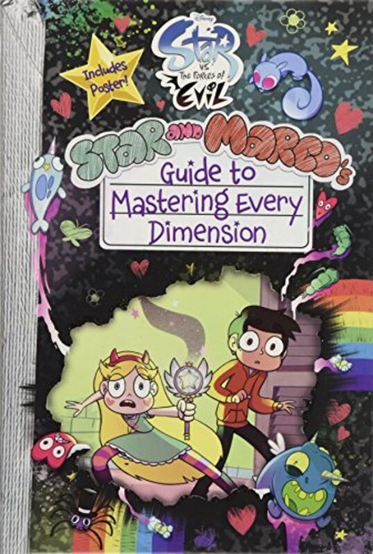 Book cover for "Star and Marco's Guide to Mastering Every Dimension" by Amber Benson