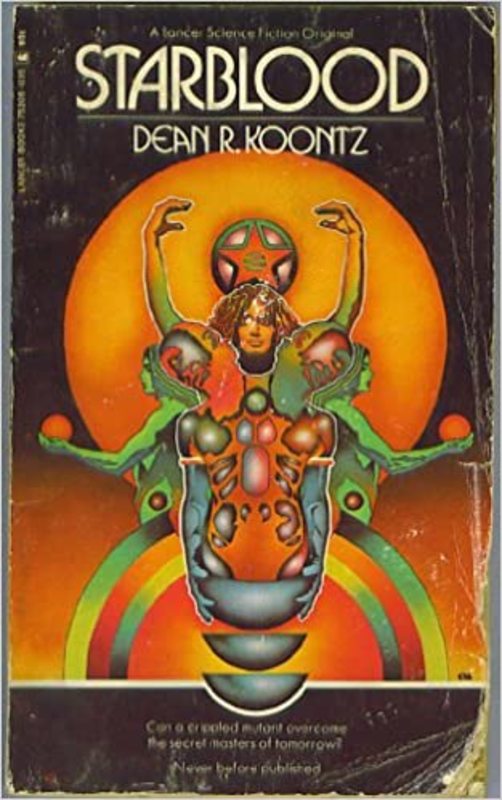 Book cover for "Starblood" by Dean Koontz